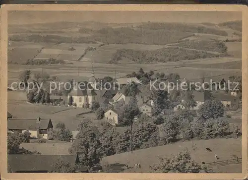 Johnsbach Osterzgebirge Erbgerichts Gasthof  Kat. Glashuette Sachsen