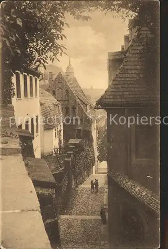 Alt Meissen Elbe Rote Stufen Kat. Meissen