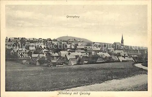 Altenberg Erzgebirge Geising Kat. Geising