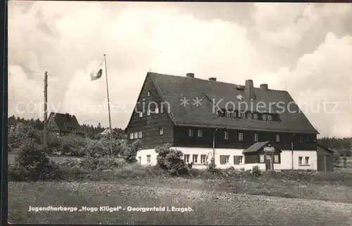 Georgenfeld Jugendherberge Hugo Kluegel Kat. Zinnwald Georgenfeld