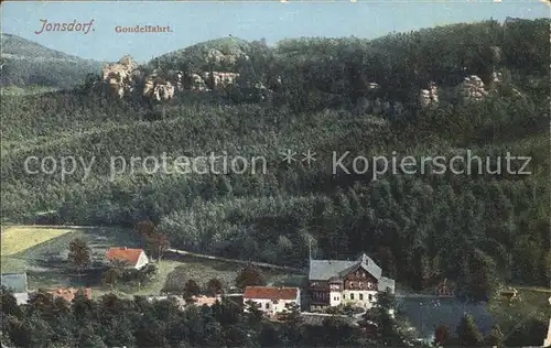 Johnsdorf Zittau Gondelfahrt Kat. Zittau