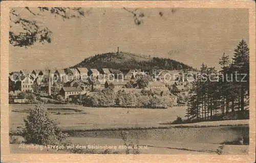 Altenberg Erzgebirge mit dem Geisingberg Kat. Geising