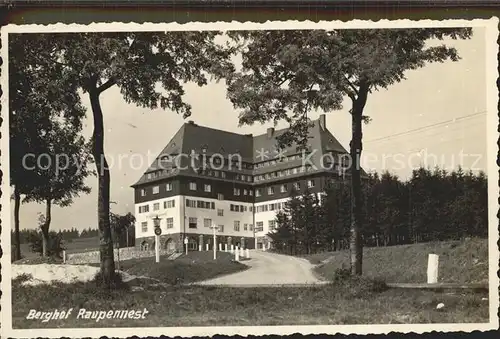 Altenberg Erzgebirge Berghof Raupennest Kat. Geising