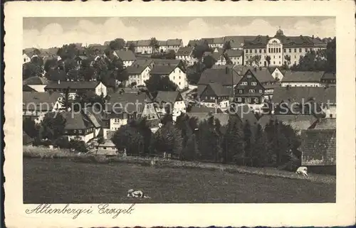 Altenberg Erzgebirge Teilansicht Bergstadt Kat. Geising