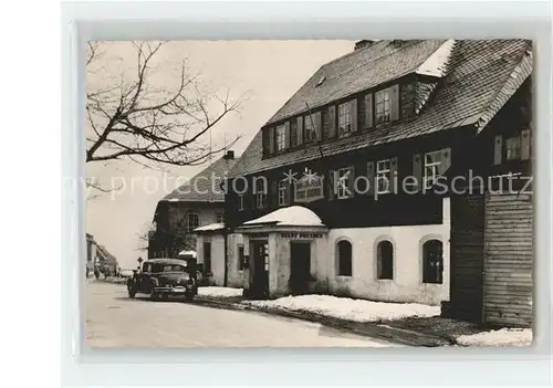 Altenberg Erzgebirge HO Hotel Stadt Dresden Kat. Geising