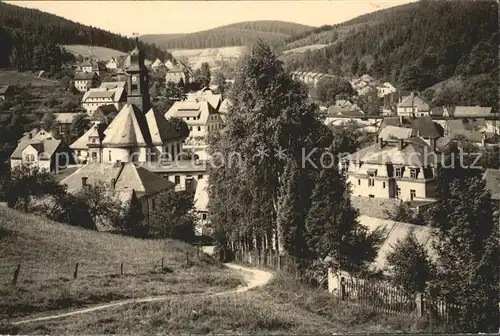 Schmiedeberg  Dippoldiswalde Stadtansicht