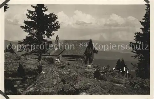 Arber Arberschutzhaus Bayerische Alpen