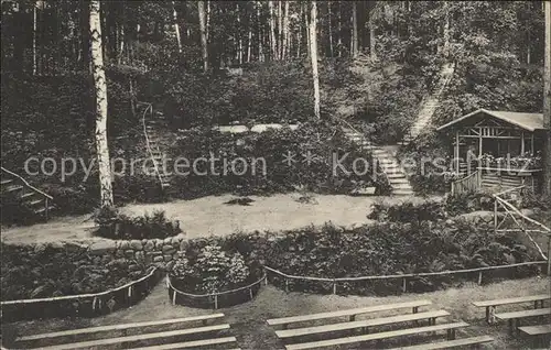 Reichenau Frauenstein Thalia Waldtheater Kat. Frauenstein Sachsen