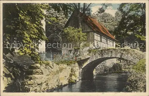 Seifersdorfer Tal Grundmuehle Bruecke Kat. Radeberg