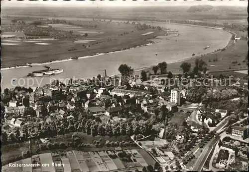 Kaiserwerth Fliegeraufnahme Kat. Duesseldorf