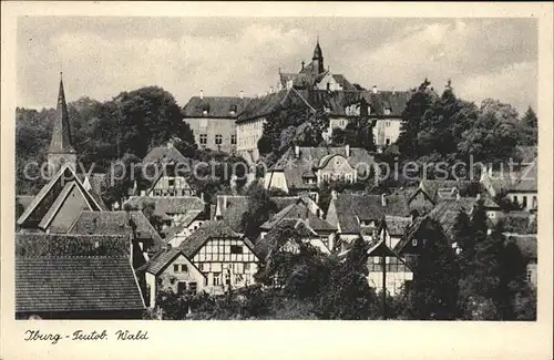 Iburg Teutoburger Wald Waldhotel Felsenkeller Kat. Hoerstel