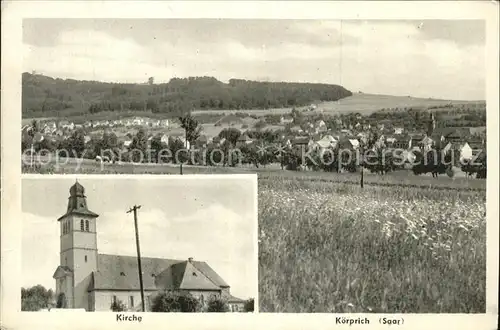 Koerprich Gesamtansicht Kirche