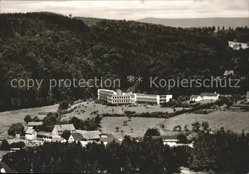 Gras Ellenbach Heinrich Gluecklich Haus der Europaeischen Gesellschaft fuer Kur  und Erholungshaeuser Kat. Grasellenbach