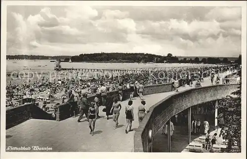 Wannsee Strandbad Kat. Berlin