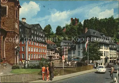 Monschau Montjoie Rurbruecke Rotes Haus Haller Kat. Monschau