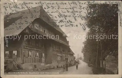 Himmelreich Hoellsteig Gasthaus zum Himmelreich Kat. Hinterzarten