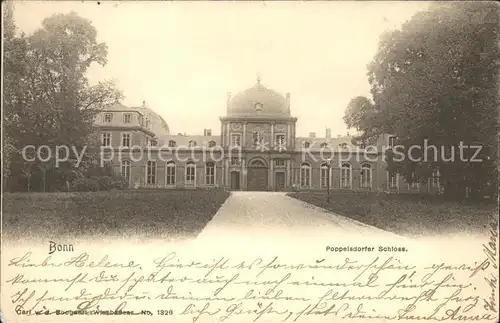 Bonn Rhein Poppelsdorfer Schloss / Bonn /Bonn Stadtkreis