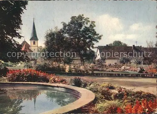 Bad Langenbruecken Bad Schoenborn Brunnen Park