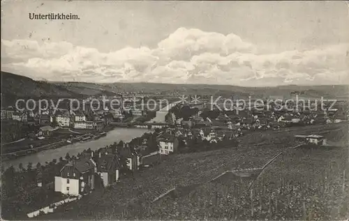 Untertuerkheim Panorama Kat. Stuttgart