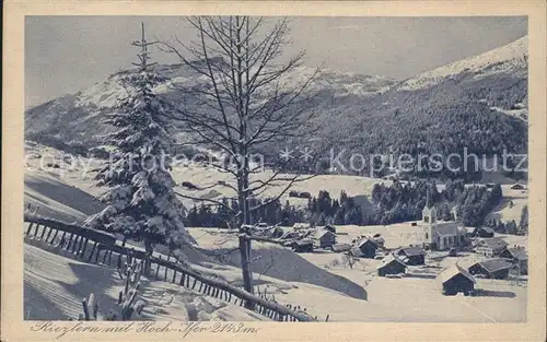 Riezlern Kleinwalsertal Vorarlberg Panorama Kat. Mittelberg