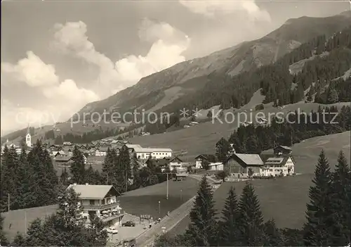 Riezlern Kleinwalsertal Vorarlberg Cafe Therese Breitbachbruecke Kat. Mittelberg