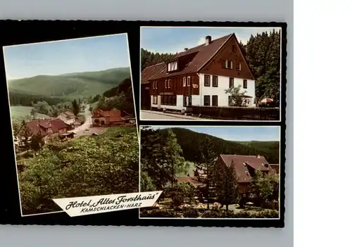 Kamschlacken Hotel Altes Forsthaus  / Riefensbeek-Kamschlacken /Osterode Harz LKR