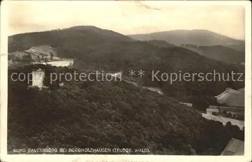 Teutoburgerwald Burg Ravensberg Borgholzhausen Kat. Detmold