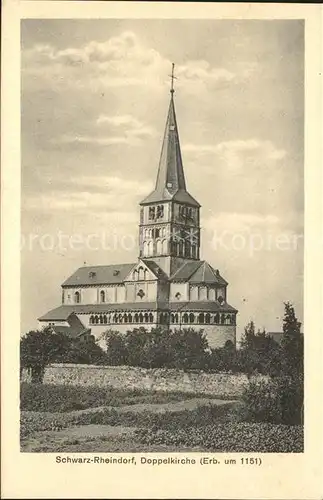 Schwarzrheindorf Doppelkirche 12. Jhdt. Kat. Vilich Rheindorf Bonn