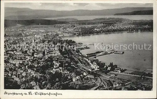 Konstanz Bodensee Fliegeraufnahme Kat. Konstanz