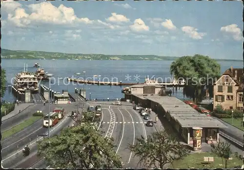 Konstanz Bodensee Staad Autofaehre Kat. Konstanz