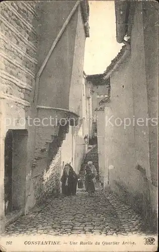 Constantine Une Ruelle du Quartier Arabe Kat. Algerien