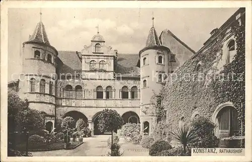 Konstanz Bodensee Rathaushof Kat. Konstanz