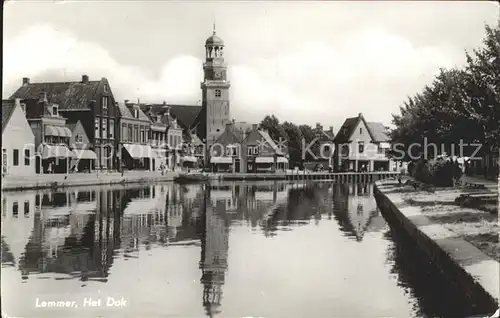 Lemmer Het Dok Kirchturm