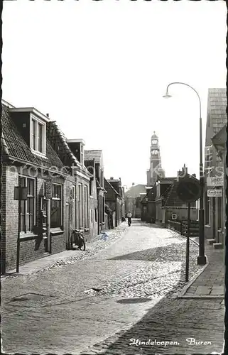 Hindeloopen Buren Kirchturm Kat. Niederlande