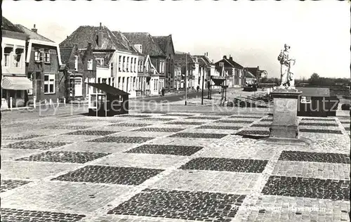 Brouwershaven Havenplein Jacob Cats Denkmal