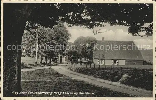 Hoog Soeren Weg naar den Dassenberg Kat. Apeldoorn