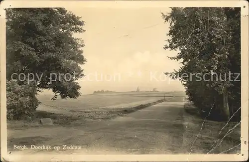 Zeddam Bergh. Doorkijk Kat. Montferland