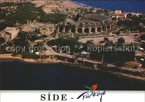 Side Antalya Theaterruine Teilansicht Kat. Tuerkei