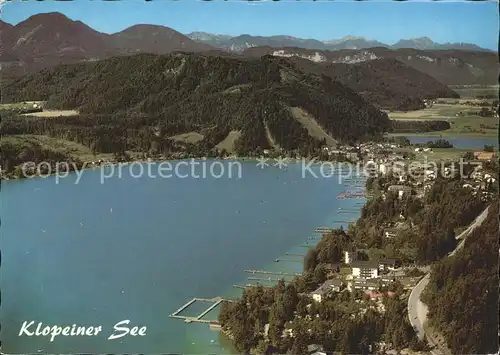 Klopeinersee Seelach Kleinsee Mittagskogel  Kat. Oesterreich