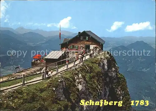 Schafberg Salzkammergut Himmpfort Schutzhaus Kat. St Wolfgang am Wolfgangsee