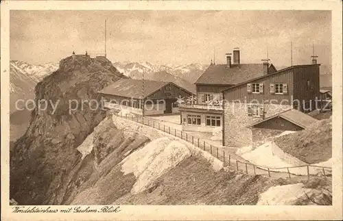 Wendelsteinhaus Gachem Blick  Kat. Bayrischzell