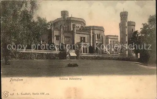 Potsdam Schloss Babelsberg / Potsdam /Potsdam Stadtkreis