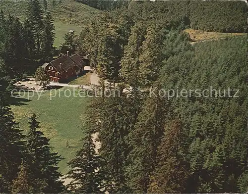 Baden Baden Waldhaus Scherrhof Fliegeraufnahme Kat. Baden Baden