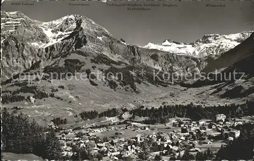 Adelboden Lohner Wildstrubel Tierhoernli Kat. Adelboden