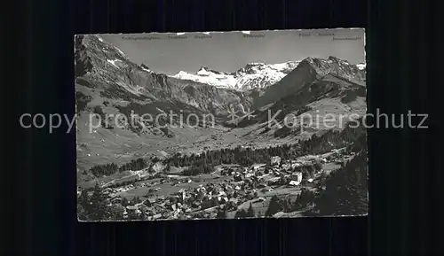 Adelboden Talabschluss Boden Wildstrubel Kat. Adelboden