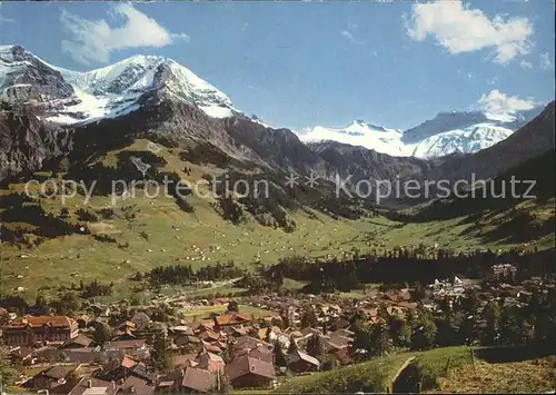 Adelboden Lohner Tschingelochtighorn Tierhoernli Steghorn Wildstrubel Kat. Adelboden