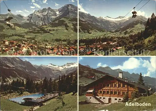 Adelboden Schwimmbad Hotel Sesselbahn  Kat. Adelboden