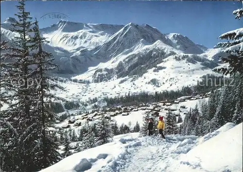 Adelboden Schlegeli Wildstrubel Fitzer Ammertenspitz Kat. Adelboden