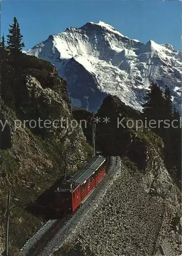 Schynige Platte Bahn Jungfrau Kat. Eisenbahn