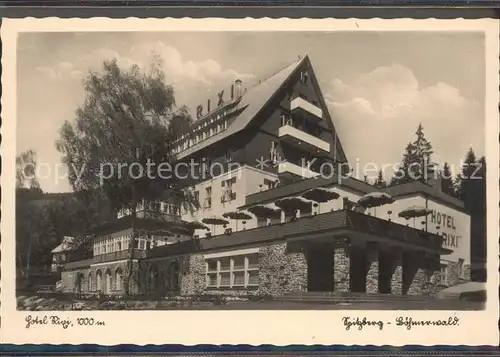 Spitzberg Boehmen Hotel Rixi Kat. Tschechische Republik